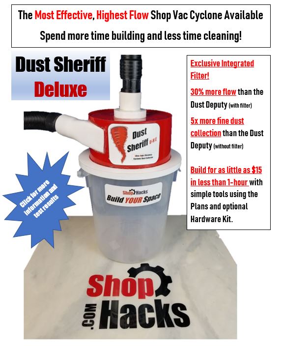 Dust Deputy vs. Dustopper - scientific testing - SHOP HACKS