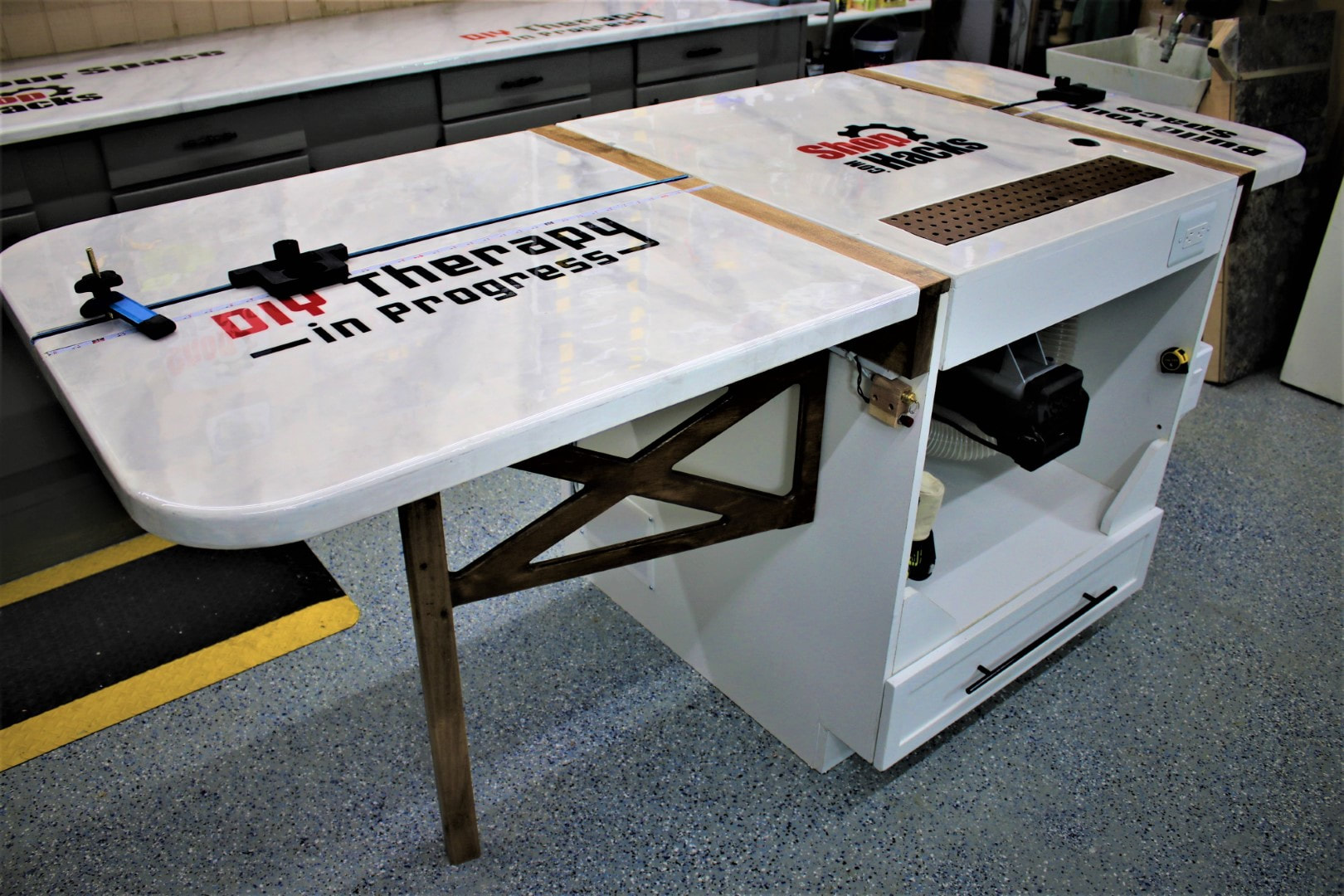 The Ultimate Multifunction Flip Top Workbench - PDF Plans